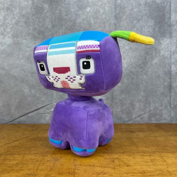 Ty Beanie Boos Widget the Lego Purple Dog Legoland Exclusive 2020 9" Tall - Picture 2 of 10
